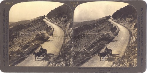 Corniche süd der frankreich - süd,