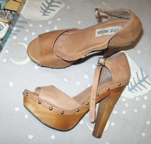 Women steve madden heels beige - women,