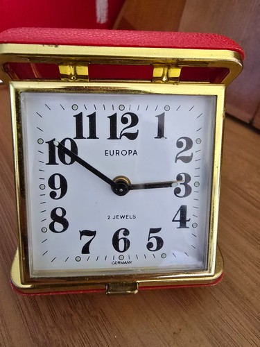 Vintage europa reisewecker - vintage,