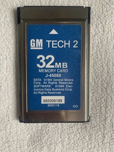 Tech2 karte 32mb software opel - karte,