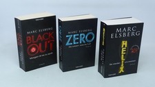 MARC ELSBERG  Zero   Helix   Black Out   Paket mit  3x Buch