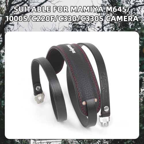 Leather neck shoulder strap - shoulder,
