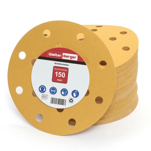 Schleifscheiben 150mm gold - schleifscheiben,