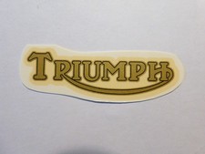 Triumph Schriftzug