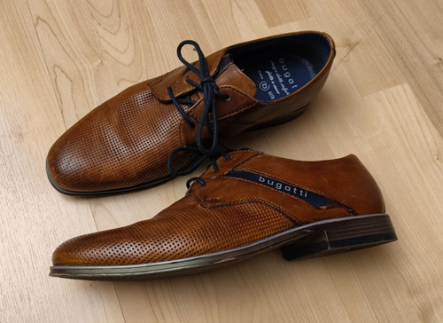 Herrenschuh leder original - -,