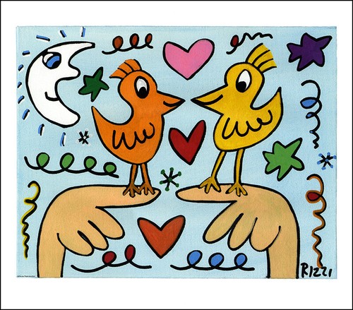 Love those lovebirds popart - love,