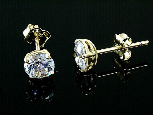 585 gold ohrstecker mit - 585,