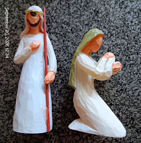 Krippenfiguren modern