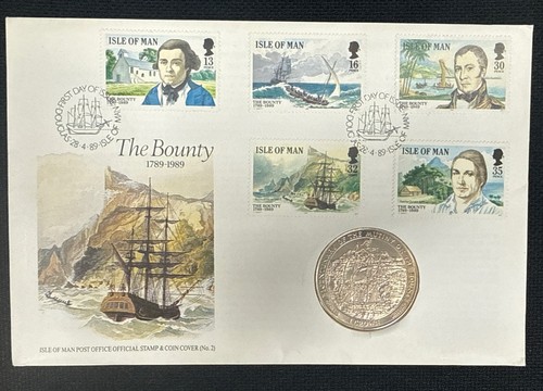 Numisbrief insel man - insel,