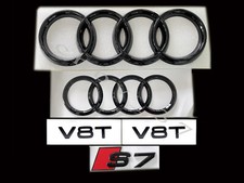 New Audi S7 Emblem Gloss Black