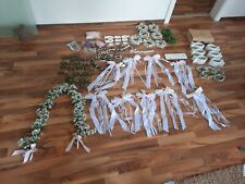 XXL Dekopaket festlich Taufe Kommunion Konfirmation weiß rosa