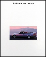 BMW 3er, E 36, Cabrio Prospekt 2.1993 Modell:  325i