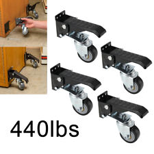 4pack Möbelrollen Lenkrollen