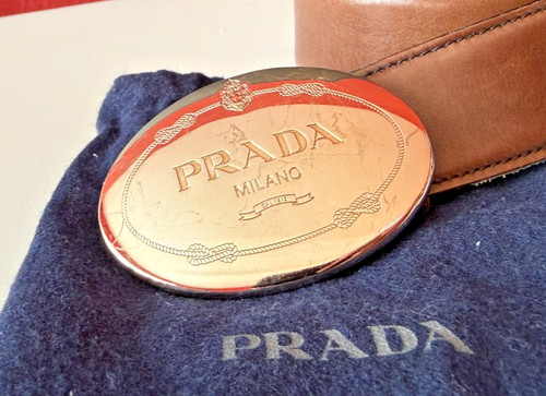 Original prada ledergürtel - original,