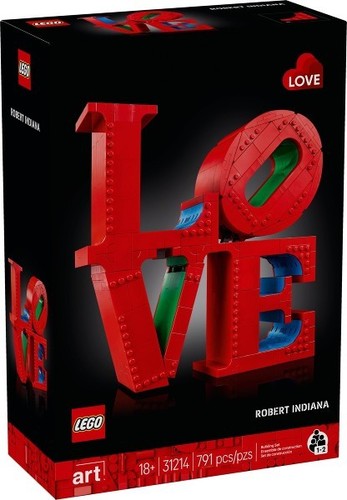 Lego art 31214 love - art, robert