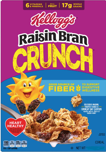 Kellogg raisin bran crunch - raisin, 'crunch'
