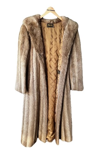 Vintage pelzmantel nutria mit - vintage,