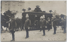 AK 7500 Karlsruhe Beisetzung