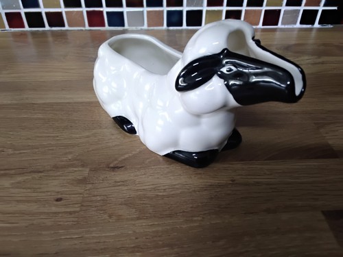 Carlton ware black face sheep - black,