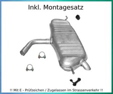 Endschalldämpfer für VW Golf