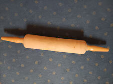 altes Nudelholz Teigroller Holz Länge der Rolle ca. 25 cm gesamt ca.46 cm