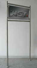 Edelstahl Werbeschild Gestell
