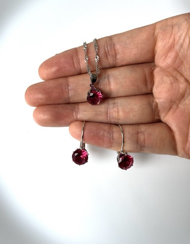 925 silber schmuckset - 925,