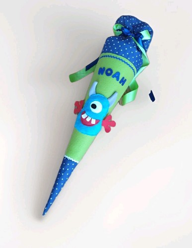 Schultüte zuckertüte stoff - schultüte,