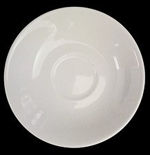 Alfredo Cappuccino-Kaffee-Espresso-Tasse Untertasse Weiß Elfenbein TOP ZUSTAND