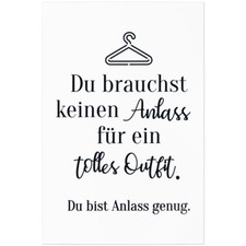 Du brauchst keinen Anlass für