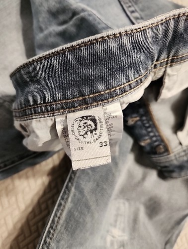 Diesel jeans mens 33x32 blue - diesel,