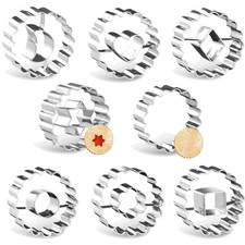 8er Set Plätzchen Ausstecher