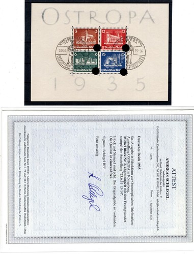 Reich ostropa block 3 - block,