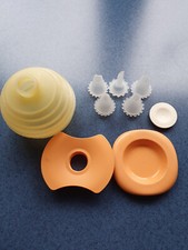 Tupperware Deko-Biene Sahnespritzer Tortendeko orange 450 ml gebraucht