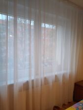 Tüllvorhang Gardine weiß