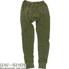 1-3er PACK ORIGINAL BUNDESWEHR UNTERHOSE LANG OLIV DAMEN BW ARMEE HOSE OUTDOOR