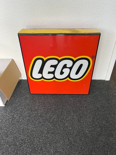 Lego leuchtreklame werbung - lego,
