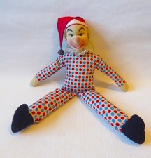 KASPERL-SCHMUSEPUPPE von Fa.  KERSA-KÜNSTLERPUPPE WEICHKÖRPER "VINTAGE"  RARITÄT