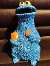 ? Vintage 1976 Krümelmonster Cookie Monster Gorham Ceramic Sesamstraße 15cm ?