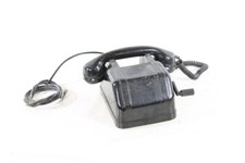 Old telephone bakelite with - bakelite,