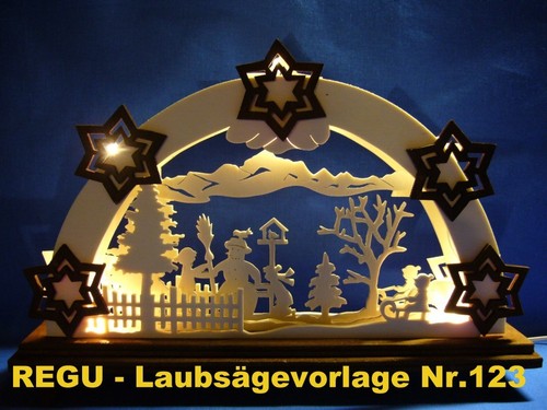 Regu laubsägevorlage - regu,