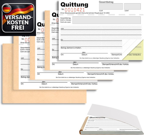 Quittungsblock