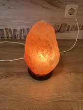 Salz Kristall Lampe, ca. 20 cm