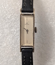 Golana Incabloc Damenuhr Silber Gehäuse Mechanisch Handaufzug Vintage Swiss