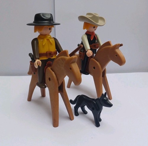 Cowboys mit hund - x,