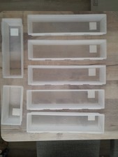 Rotho Besteckkasten Besteckeinsatz Schubladen-Ordungssystem 7 Stück Neuwertig!