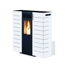 Pelletofen 8 KW Wärmeleistung 10kg Pelletofen Pelletheizung Pelletkamin für 75m2