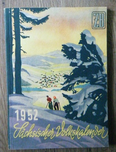 Sächsischer volkskalender - sächsischer,