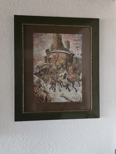 Aquarell und tuschemalerei - aquarell,