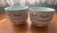 4 er  Set Porzellanschalen